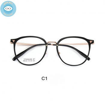 Gọng nhựa càng kính titanium mã 8120